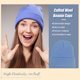 thumbnail image 4 of Sonducket Beanie Caps Cuffed Knitted Hat Warm Hip Hop Skullies Brimless Cover Accesorios Regalos Winter Running azul claro Type3 NO3, 4 of 6