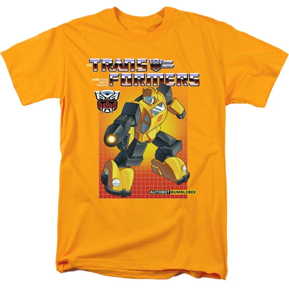 Transformers Bumblebee S/S Adult 18/1 T-Shirt-Gold