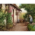 thumbnail image 3 of Hans Andersen Brendekilde 18x15 Black Modern Framed Museum Art Print Titled - Outside the Farmhouse, 3 of 5