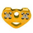 Zipline Pulley, Double Bearing Heart Shaped 30KN Climbing Pulley For