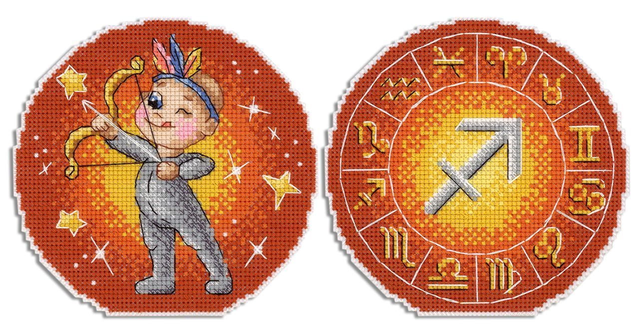 Zodiac Signs. Sagittarius SR-702 Cross stitch kit