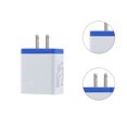 thumbnail image 3 of Matsuzay rápido de 3 puertos para 3 USB para de teléfono móvil para Adaptador de de pared Cargadores de dispositivos electrónicos enchufe azul y estadounidense Enchufe de EE. UU., 3 of 5