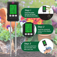 thumbnail image 3 of 6 in 1 Multifunctional Soil Tester Soil Fertility PH Temperature Humidity Sunlight Air Moisture Detector for Gardening, 3 of 8
