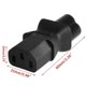 thumbnail image 3 of Iec 320 C13 Female To C6 Male Ac Power Adapter Converter - Cloverleaf Plug, 3 of 4