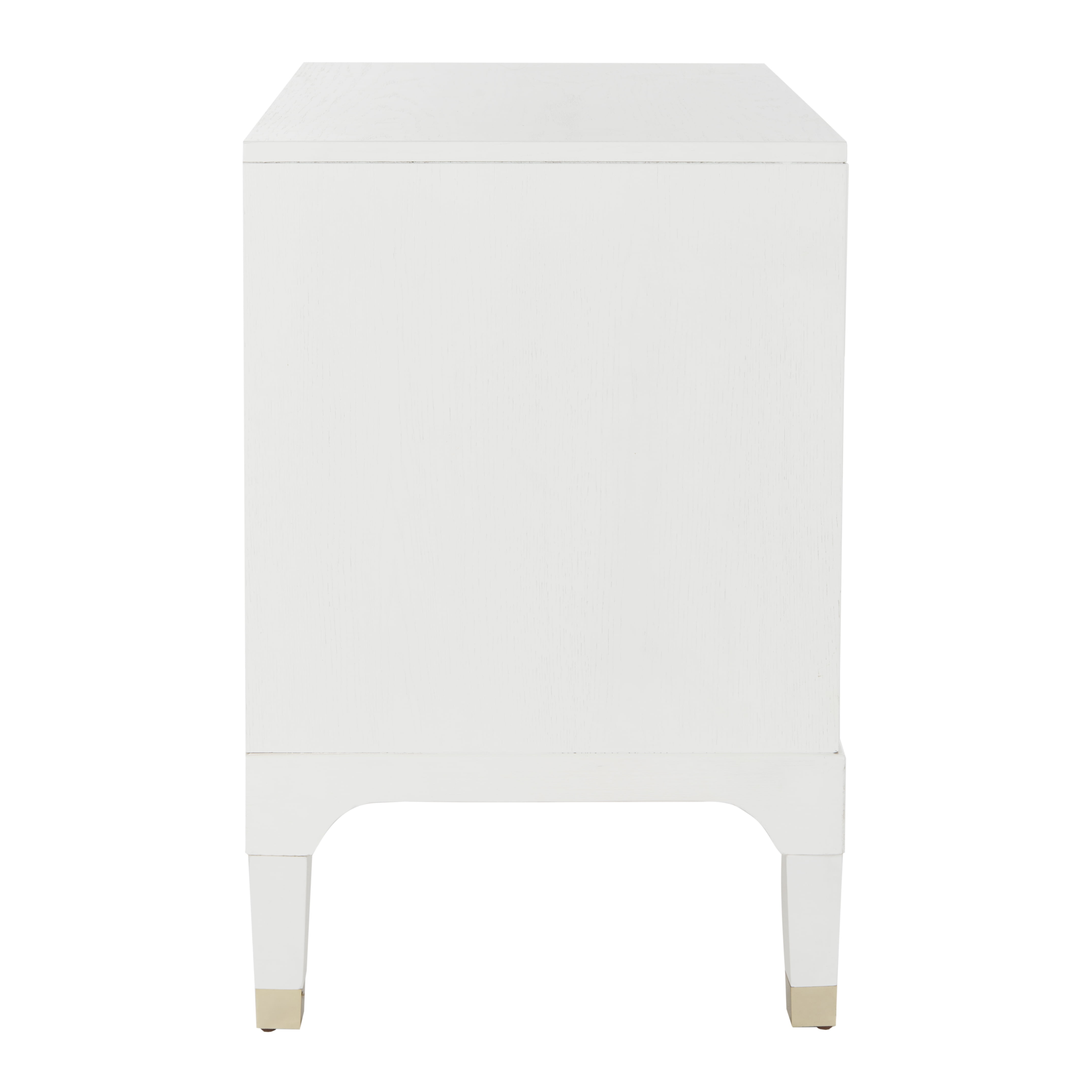 Safavieh Lorna 3-Drawer Contemporary Night Stand, White