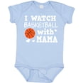 thumbnail image 3 of Inktastic I Watch Basketball with Mama Boys Baby Bodysuit, 3 of 5