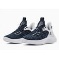 thumbnail image 5 of 3025631 Under Team Curry 9 Basketball Shoe Unisex White/Navy M12.5 W14, 5 of 6