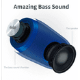 thumbnail image 4 of Bocina Portátil Bluetooth 5.0 S32, Color Azul Electrico, 4 of 5