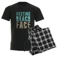 thumbnail image 6 of CafePress - Resting Beach Face Color Men's Dark Pajamas - Men's Dark Loose Fit Cotton Pajama Set, 6 of 7