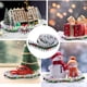 thumbnail image 2 of Naiovety Paneles mágicos en miniatura, árbol, pueblo vacacional, paisaje, jardín, LED, mini árbol, cerca, cerca, cerca hecha a mano con Kits de decoración para fiestas blanco, 2 of 5