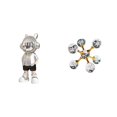 thumbnail image 1 of Adorno De Mesa Con Forma De Esfera De Burbujas De Astronauta, Estatua Moderna, Figura Decorativa Para Chimenea, Estante, Escritorio, Oficina, Sala De Estar, Regalo De Inauguración De La Casa,, 1 of 8
