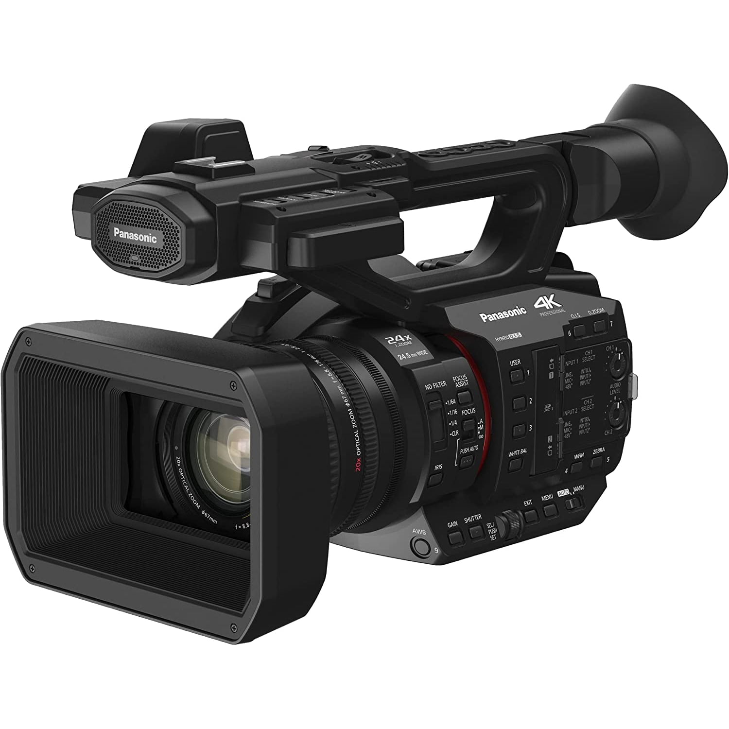 Panasonic HC-X20 4K UHD Digital HD Video Professional Camcorder