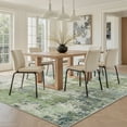 thumbnail image 7 of SIXHOME 8'x10' Abstract Area Rugs Modern Soft Washable Rug Neutral Non-Slip Indoor Rug for Living Room Bedroom Dining Room Office Lightweight Foldable Carpet Ideal for High Traffic Areas Green, 7 of 7