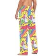thumbnail image 3 of FORMRS Mens Pajama Pants with Pockets Soft Cotton Sleepwear Lounge Bottoms, Sizes S-2XL, Vibrant Dinosaur, 3 of 7