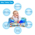thumbnail image 4 of Colchoneta de agua para bebés, colchoneta de agua para niños pequeños, colchoneta inflable para juegos de agua, colchoneta de juegos para niños pequeños, juguete sensorial WD.WDQZL Hogar, 4 of 7