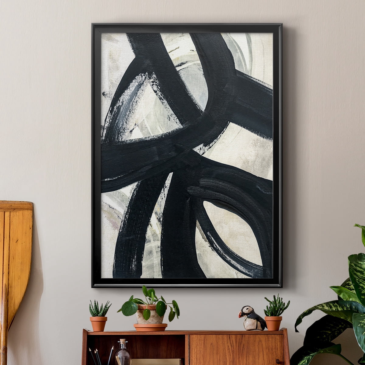 A Day in Brooklyn Premium Framed Print - Ready to Hang