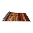 thumbnail image 2 of Ahgly Company Indoor Rectangle Oriental Orange Modern Area Rugs, 2' x 4', 2 of 4