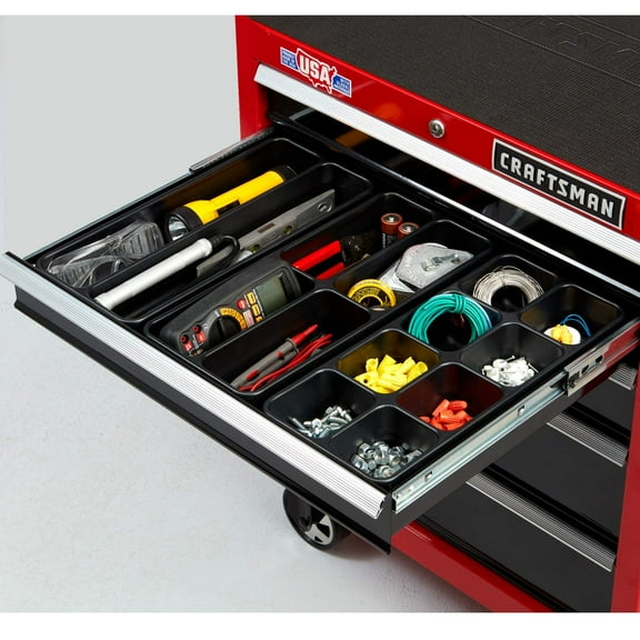 Organizador de herramientas CRAFTSMAN, juego de 3 cajones con 14 compartimentos