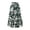 Green, variant on jinghuiyue Womens Floral Print Tiered Midi Skirts High Waist Flowy Ruffle A-Line Casual Summer Skirt L