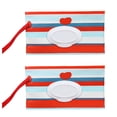 thumbnail image 1 of Distributeur de Lingettes pour Bébé, Porte-Lingettes Portable Rechargeable, Contenant de Lingettes pour Bébé, Distributeur de Lingettes, Pochette Réutilisable de Lingettes Humides de Voyage, 1 of 5