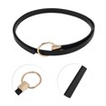 thumbnail image 4 of Unique Bargains 1 Pc Festival Wrap Belt Elegant Minimalist Circle Ring Adjustable Waist Cord for Women Black, 4 of 5