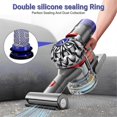 thumbnail image 1 of Dust Bin Lid + 3 Pre Filters Replacement for V6 Vacuum Cleaner DC44 DC58 DC59 DC62 DC72 DC74 Dust Collector Lid, 1 of 4