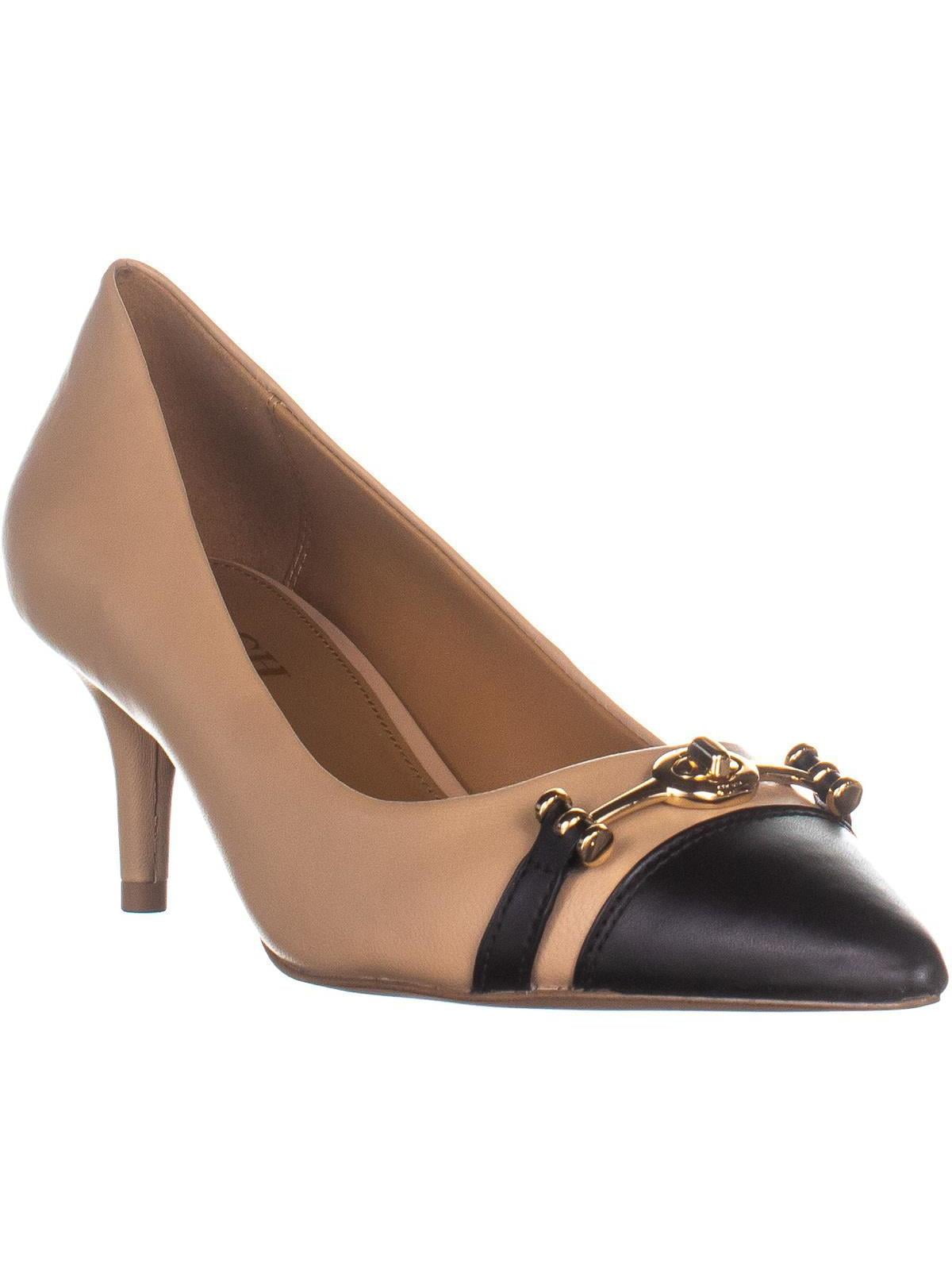 coach kitten heel pumps