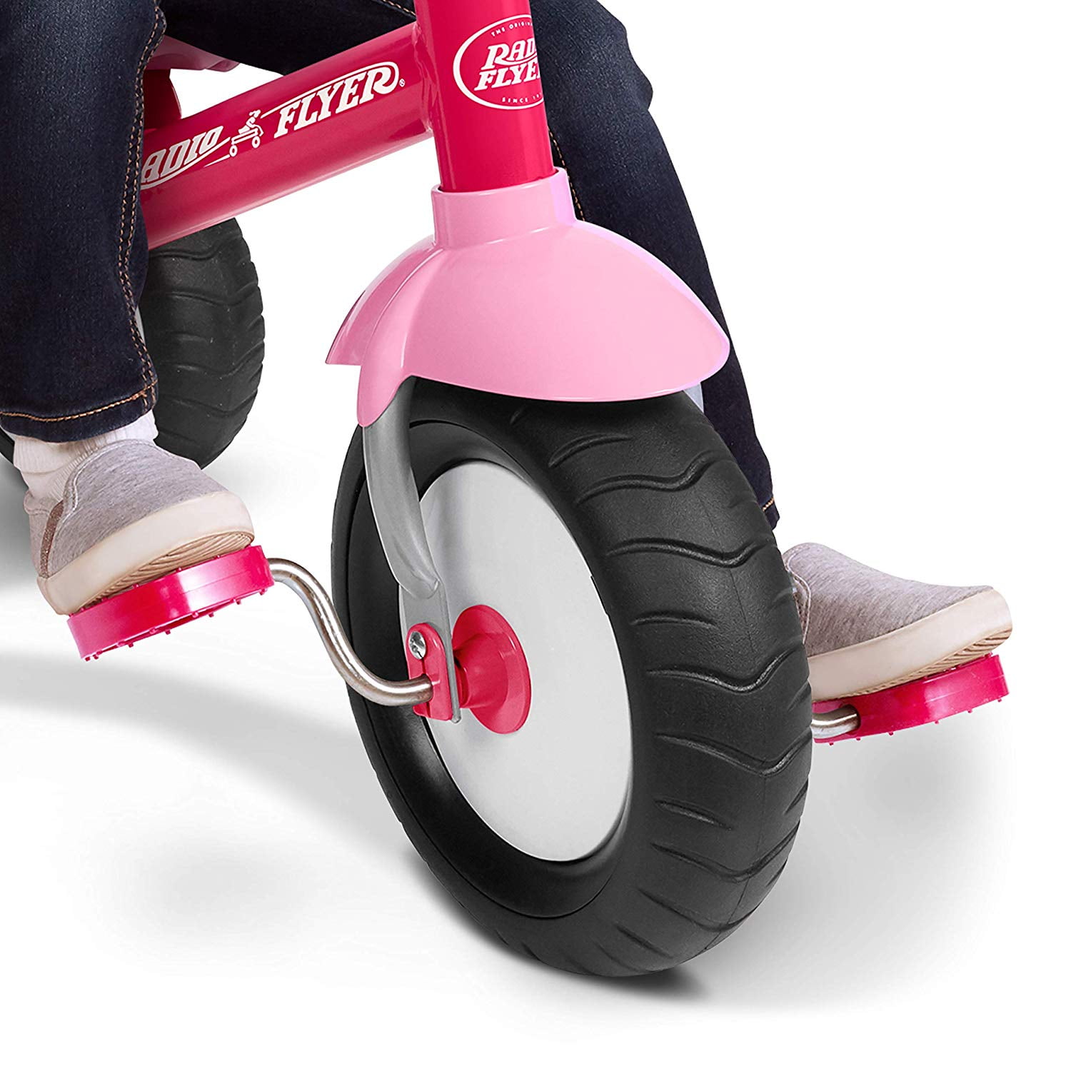 deluxe steer and stroll trike