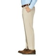 thumbnail image 3 of JM Haggar Men's Luxury Comfort Flat Front Chino Pant  Slim Fit HC00355, 3 of 7