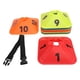 thumbnail image 4 of Paquete de 10 conos de fútbol de agilidad, marcadores de campo, portátiles, conos marcadores para campos de entrenamiento para correr, practicar fútbo, 4 of 8