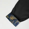 thumbnail image 5 of USNSM Mens Dress Shirts Long Sleeve Button Down Casual Shirts for Men Inner Contrast Formal Business Work Shirt Black XXXL, 5 of 6