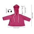 thumbnail image 3 of Hoodie Sweatshirt Outfit Set For 23 Inch Porch Gooses Statue, 3 of 5