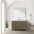 thumbnail image 6 of Laurel 48 in W x 22 in D Grey Oak Single Bath Vanity, Carrara Marble Top, and 46 in Mirror, 6 of 6