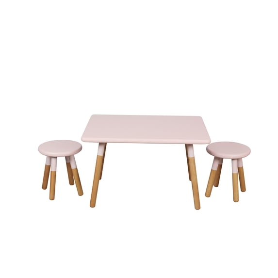 Michael Anthony Kids Dipped Table and Stool Set