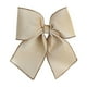thumbnail image 2 of Adornos navideños, adornos navideños, regalos navideños, lazo navideño de tela, terciopelo dorado flocado, colgante para árbol de Navidad, decoración colgante, accesorios de decoración, lazo de tela., 2 of 6