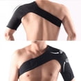 thumbnail image 4 of Final Clearance! Shoulder Brace Adjustable Elastic Shoulder Support Brace Basketball Arm Sleeve Men Safety Sports Injury Guard Posture Corrector Back Protector, 4 of 5