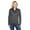 CHARCOAL, variant on Women's Tonal Space-Dye Quarter-Zip - NW4010