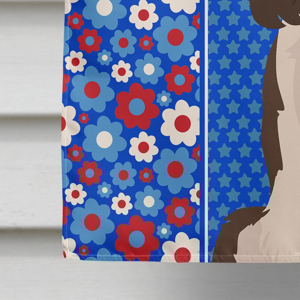 thumbnail image 4 of Liver English Springer Spaniel USA American Flag Canvas House Size, 4 of 5