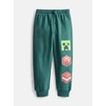 thumbnail image 3 of Boy's Minecraft Christmas 2PC Hoodie and Long Pant Set, Sizes 4-16, 3 of 5
