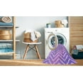thumbnail image 2 of Ahgly Company Machine Washable Indoor Rectangle Transitional Purple Area Rugs, 2' x 4', 2 of 7