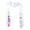 White, variant on Ediodpoh Graduation Stoles Sash for Kindergarten and Elementary School Kids Academic Wraps with Matching Cap White