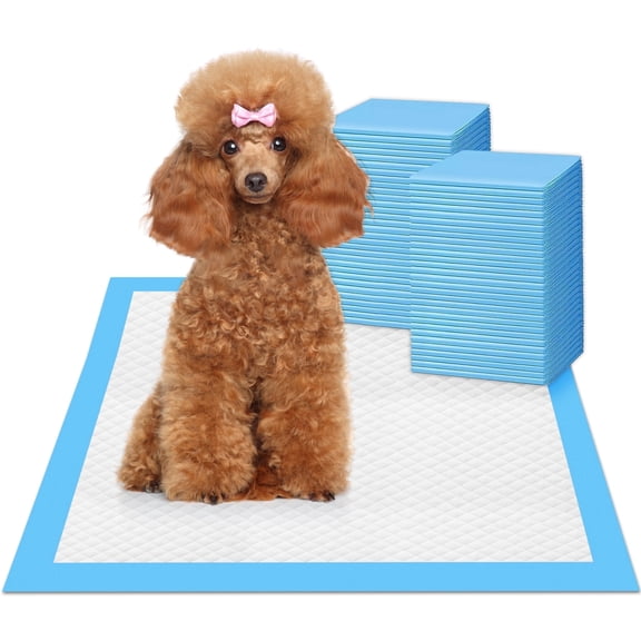 Sunypet Puppy Pads 50 Count 18"x24" Pet Training Pads,Disposable Dog Pads Pee Pads