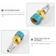 thumbnail image 4 of R1234Yf To R134A Low Side Quick Coupler, R12 To R134A Hose Adapter Fitting Connector For Car Air-Co, 4 of 5