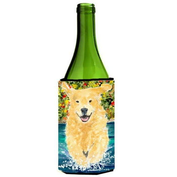 Golden Retriever Wine bottle sleeve Hugger - 24 oz.