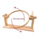 thumbnail image 4 of Adjustable Embroidery Hoop Holder, Crossstitch Supplies Rotated Embroidery Lap Stand With 3 Embroide, 4 of 5