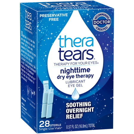 Thera Tears ® Nighttime Dry Eye Therapy Lubricant Eye Drops 28 ct Vials