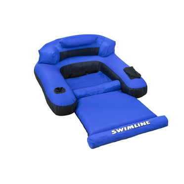 Swimline SunChaser Padded Floating Luxury Pool Lounger Sling Chair ...