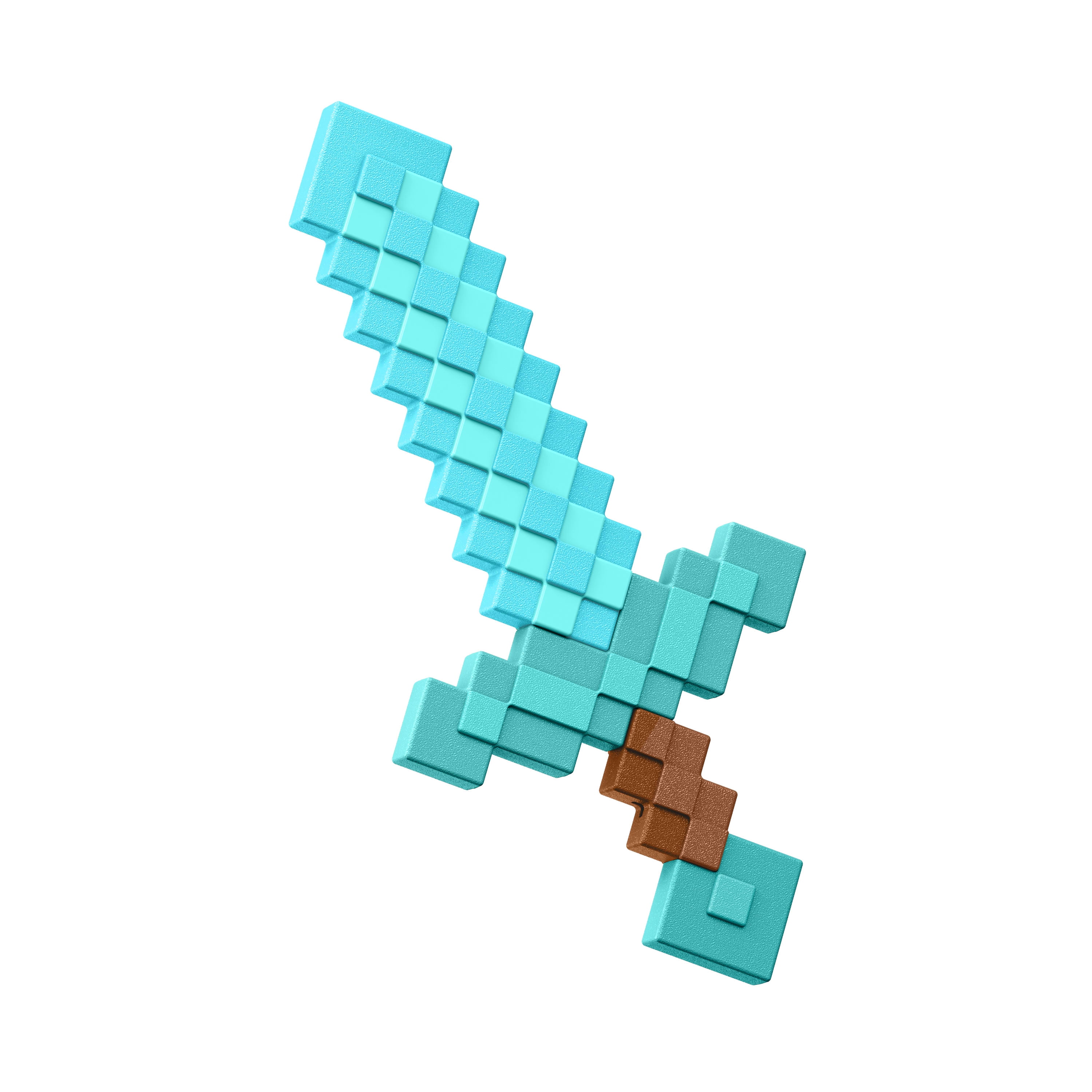 Minecraft Diamond Sword Battle Toy, Kid-Sized for Role-Play & Costumes, Inspired by the Video Game