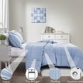 thumbnail image 5 of Down Alternative Comforter, 3 Pieces Comforter Duvet Insert Set, Down Alternative Bedding Set with 2 Pillow Shams for Kids, Teens, or Adults, 5 of 7
