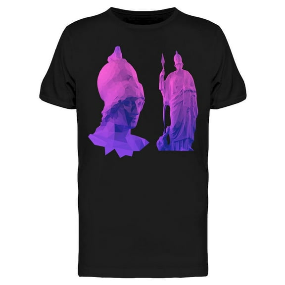 Low Poly 3d God T-Shirt Men -Image by Shutterstock, Male Small
